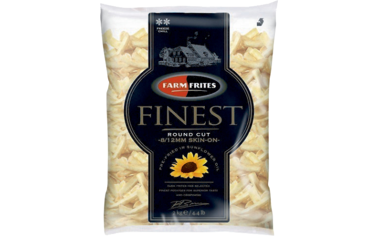 Farm frites finest frozen 10mm 6 x 2 KG