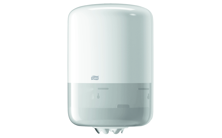 Tork poetspapier dispenser midi wit 1 x 1 ST