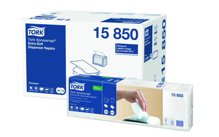 Tork dispenserservet wit 21,3x16,5cm 2 laags 8 x 1000 ST