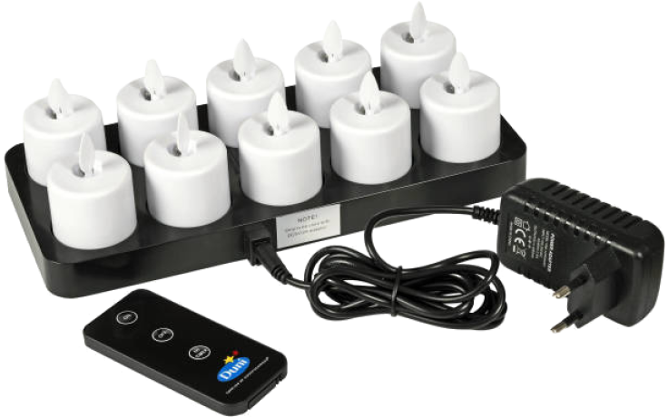 Duni candles led moving flame 1 x 10 ST