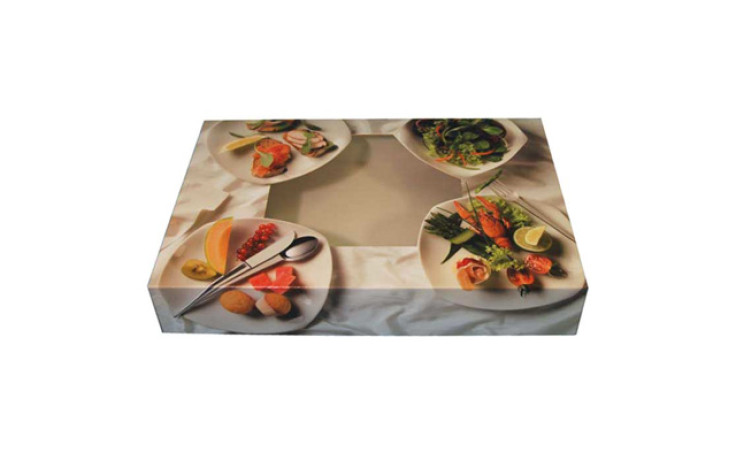 Conpax cateringdoos quattro bianco 55,7cm 4 x 10 ST