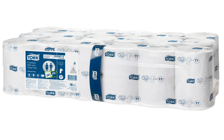 Tork Hulsloos Mid-size Toiletpapier 2-laags T7 1 x 36 ST