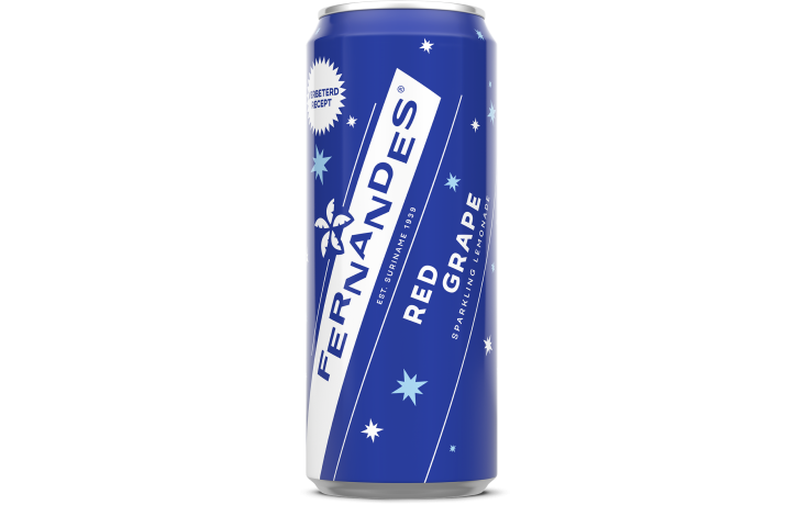 Fernandes red grape blik 24 x 33 CL