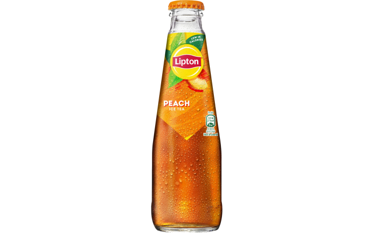Lipton ice tea peach gls 28 x 20 CL
