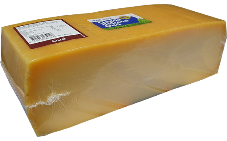 Horesca kaas oud 48+ hotelblok 1 x 1 ST - prijs per KG