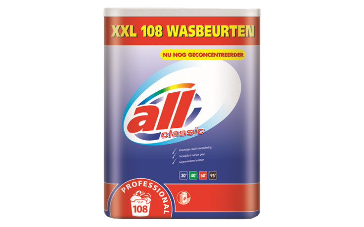 All wasmiddel poeder classic 1 x 7,56 KG
