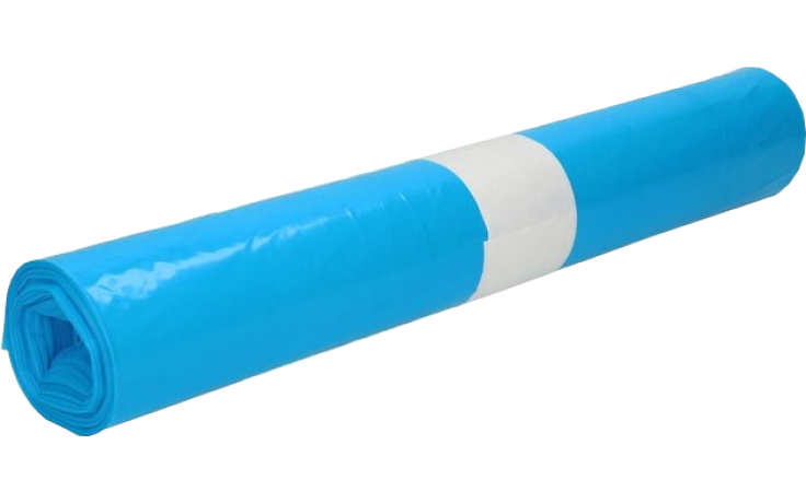 PE Zak Blauw 50x65x50cm 1 x 25 ST