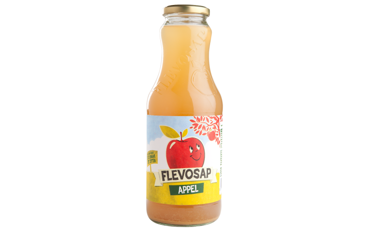 Flevosap appelsap gls 6 x 1 L