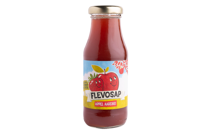 Flevosap appel-aardbei gls 12 x 20 CL