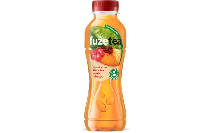 Fuze tea black tea peach hibiscus rpet 12 x 40 CL