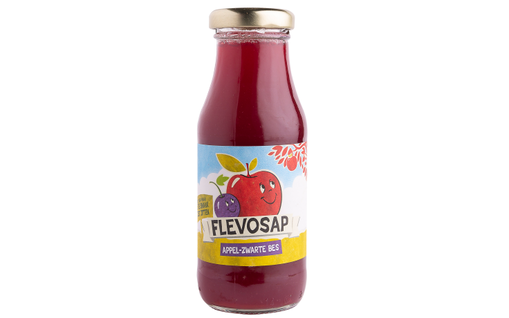 Flevosap appel-zwarte bes 12 x 20 CL