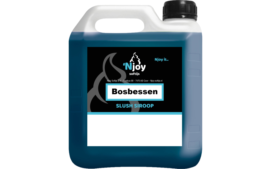 Njoy slush funniezz siroop bosbessen 1 x 5 L