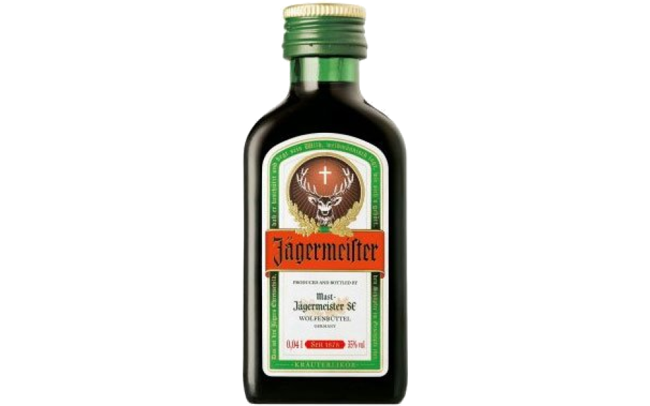 Jagermeister kruidenlikeur mini 24 x 4 CL