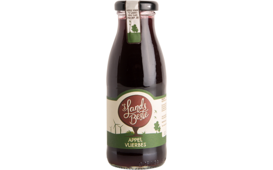 sLandsbeste appel-vlierbessensap gls 12 x 25 CL