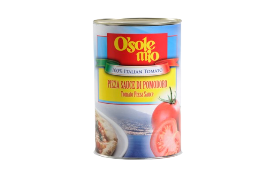 Sole Mio pizzasaus blik 3 x 4,1 KG