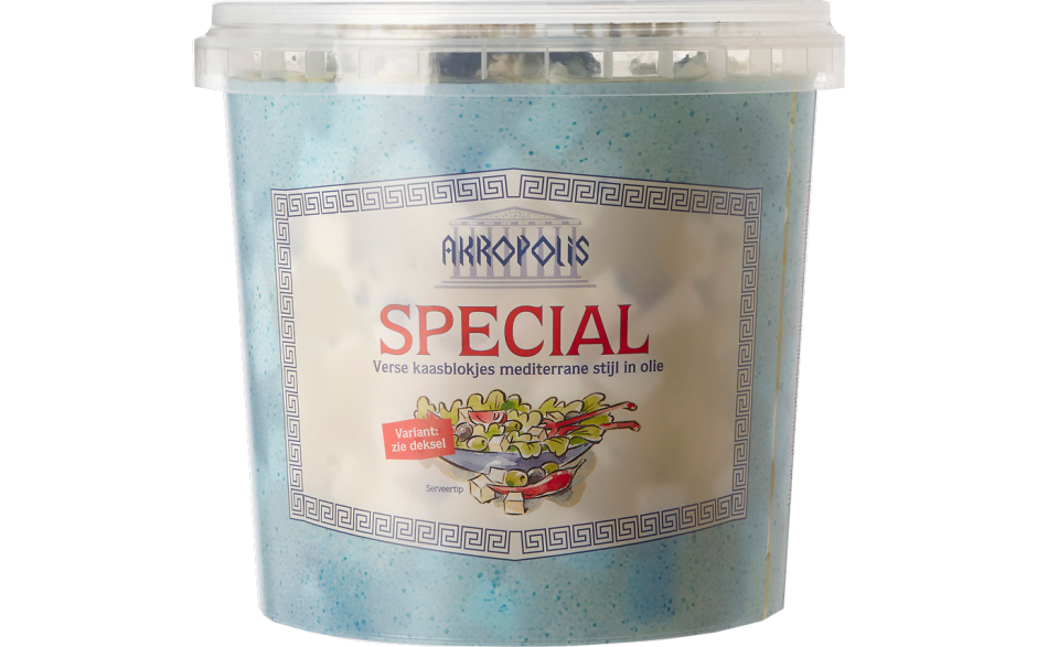 Feta akropolis op olie 1 x 1 kg