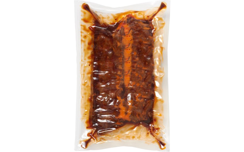 Varken spareribs zoet gegaard per 6 KG