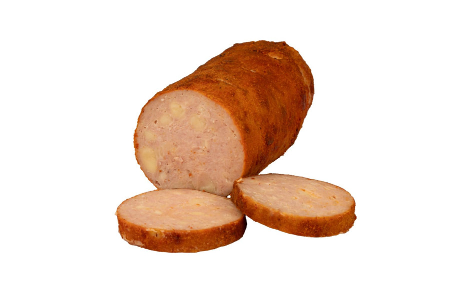 Grillworst met kaas prijs per KG