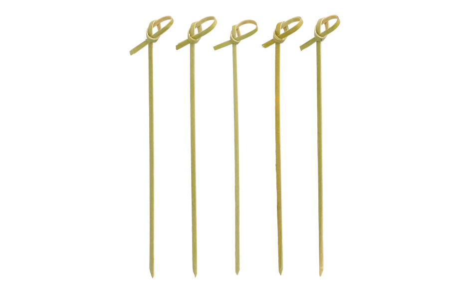 Fingerfood knoopprikker bamboe pure 15cm 10 x 250 ST
