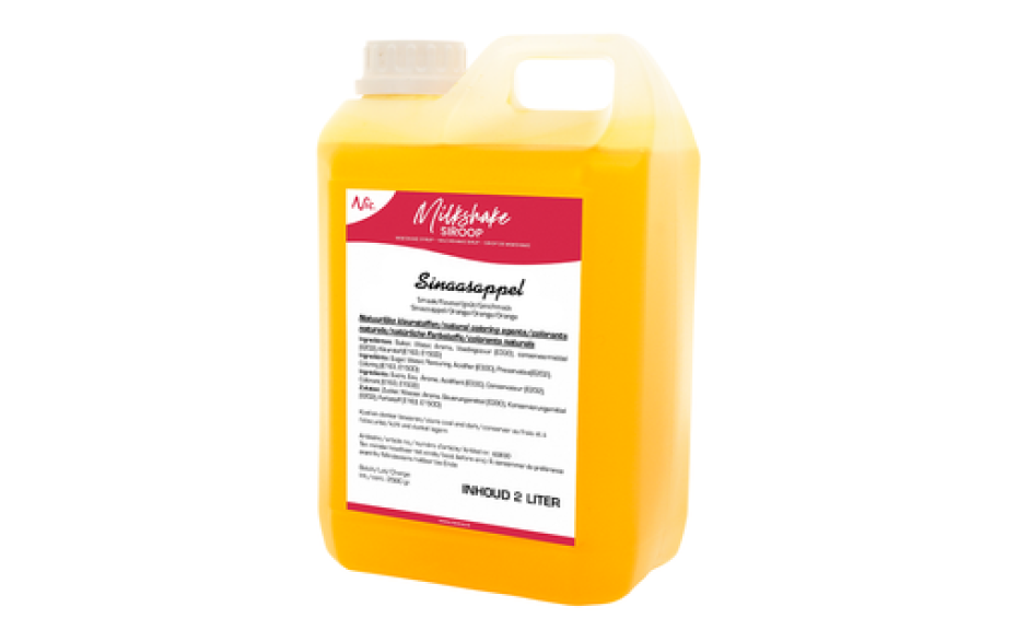 Nic milkshakesiroop sinaasappel 1 x 2 L