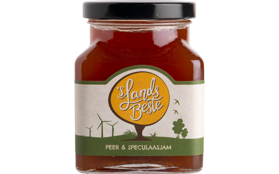 sLandsbeste peer & speculaasjam 6 x 350 G