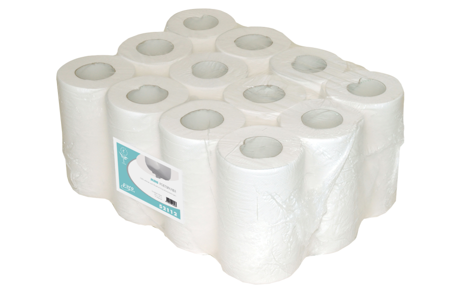 Euro products poetspapier mini 1 laags 12 x 120 M