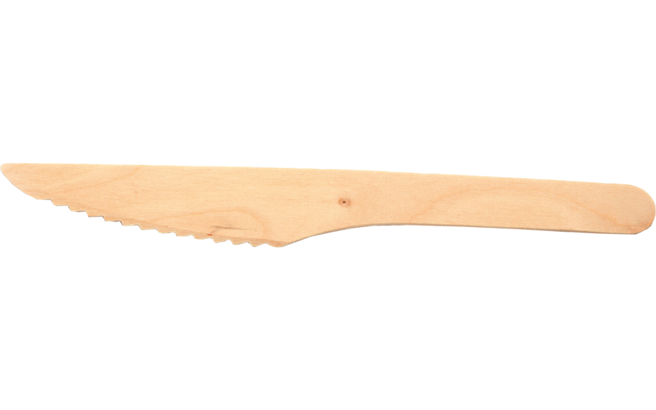 Sier houten mes 16,5cm 1 x 100 ST