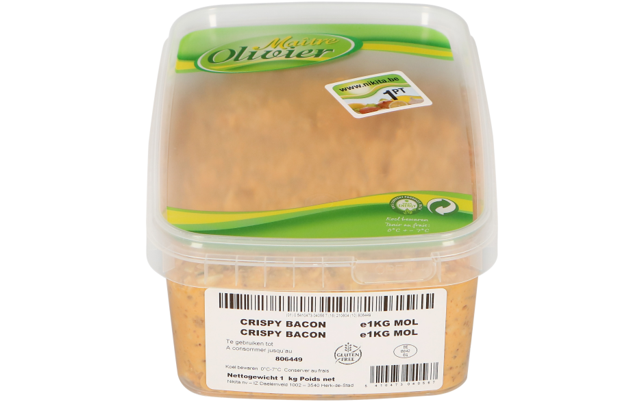Maître olivier crispy bacon salade 1 x 1 KG