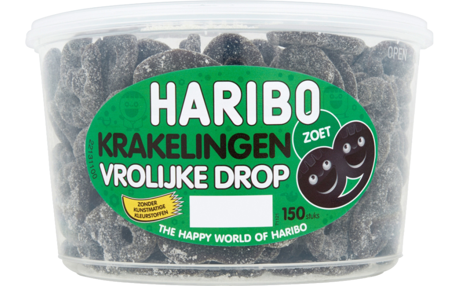 Haribo krakelingen 1 x 150 ST