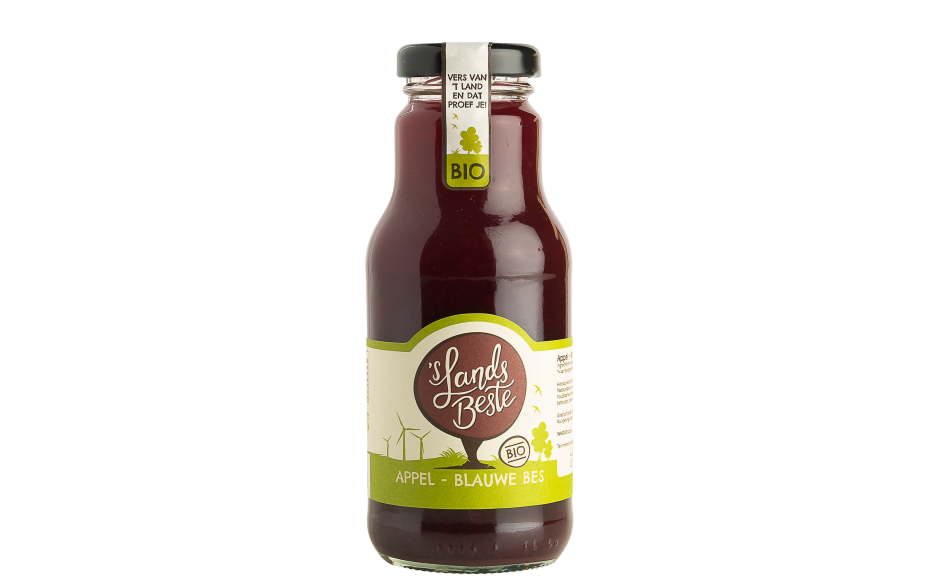 sLandsbeste appel-zwarte bes bio gls 12 x 25 CL