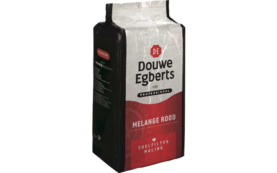 Douwe egberts koffie melange rood snelfilter maling 6 x 1 KG