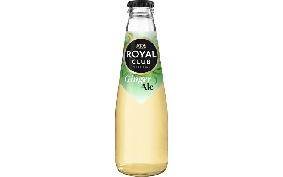 Royal club ginger ale regular gls 28 x 20 CL