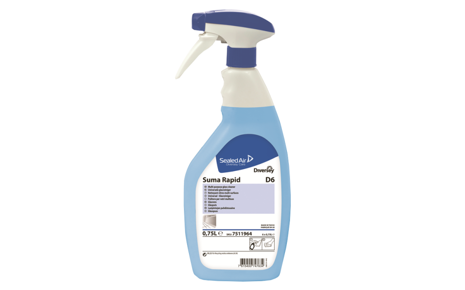 Diversey suma interieurreiniger rapid d6 6 x 75 CL