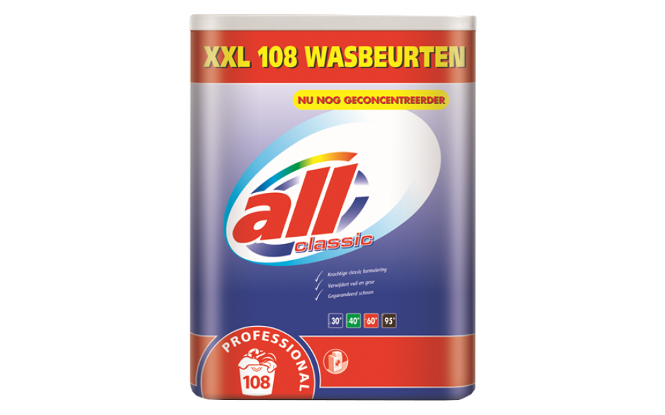 All wasmiddel poeder classic 1 x 7,56 KG