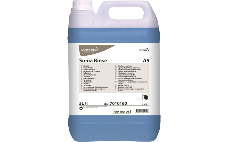 Diversey suma rinse a5 glansdroogmiddel 1 x 5 L